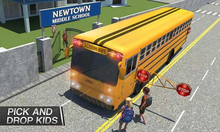 教练巴士模拟器 - 下一代驾驶学校截图4
