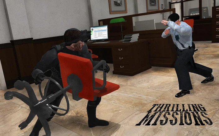 秘密 代理人 间谍 游戏 银行 抢劫 隐形 任务截图1