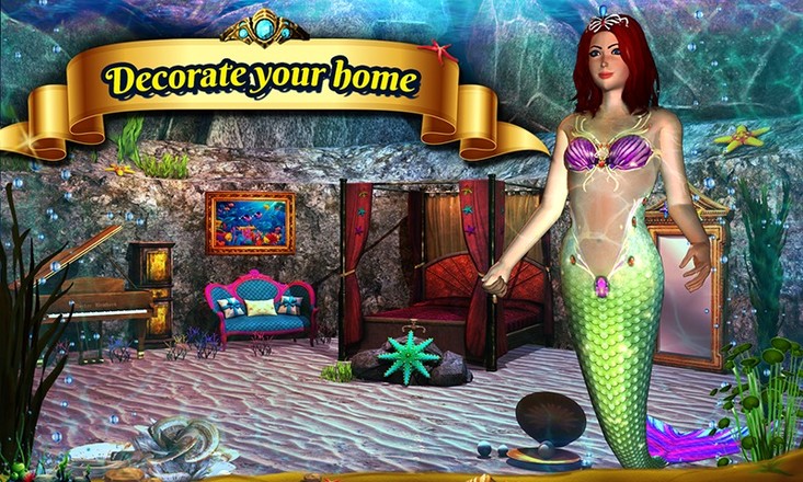 Cute Mermaid Simulator 3D截图7