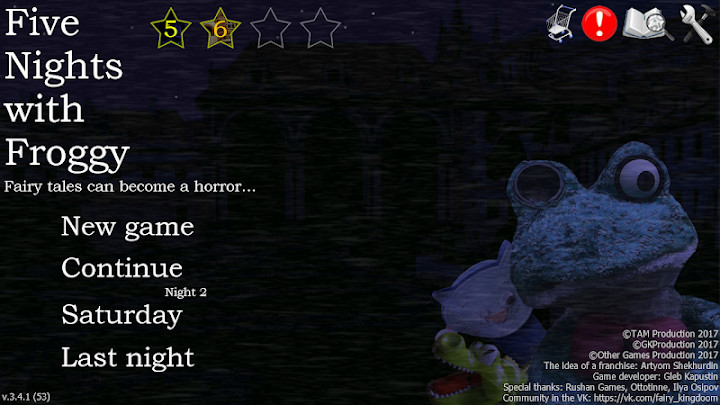 Five Nights with Froggy截图2