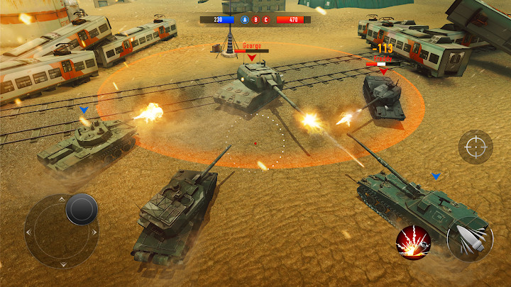 War of Tanks: PvP Blitz截图3