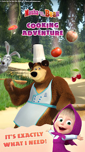 Masha and the Bear Child Games: Cooking Adventure截图2