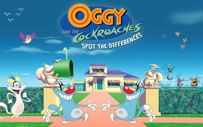 Oggy and the Cockroaches - Spot The Differences截图3