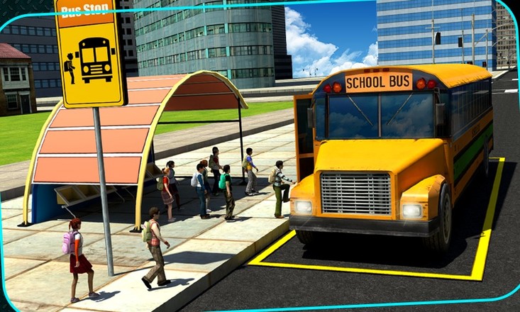 School Bus Driving 3D截图5