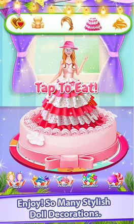 Ice Cream Chocolate Yummy Doll Cake Maker 2020截图6