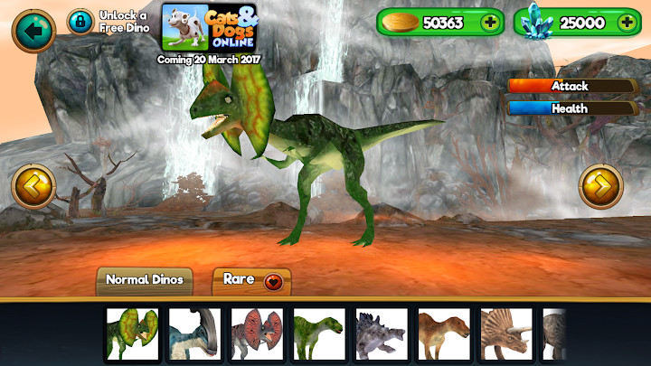 Dino World Online - Hunters 3D截图6