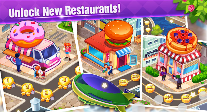 Cooking Family :Craze Madness Restaurant Food Game截图1