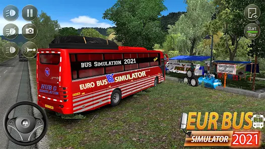 欧洲巴士模拟器：巴士游戏截图2