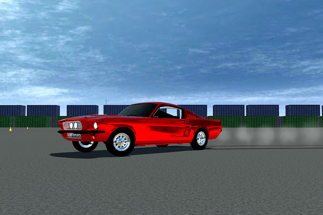 Muscle Car Drift Simulator 3D截图1