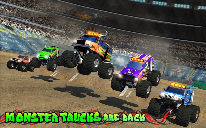 Monster Truck Speed Stunts 3D截图3