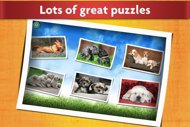 儿童可爱的小狗拼图 - Kids Puzzles ?截图4