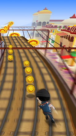 Subway Train Runner 3D截图4