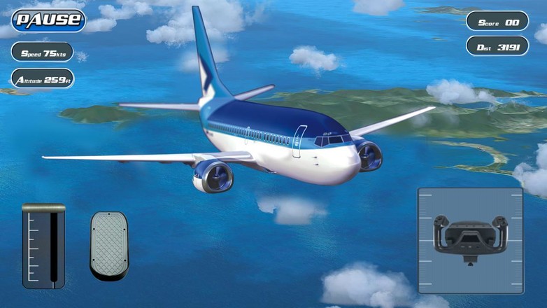 Flight Simulator : Fly 3D截图5