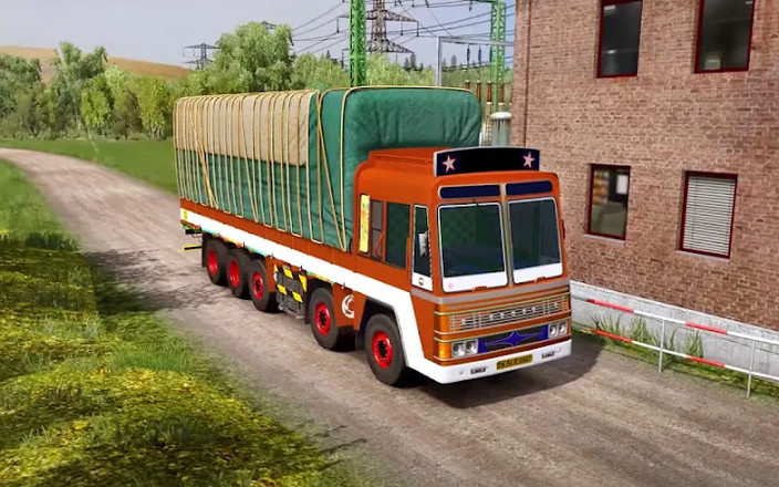 Cargo Truck Driving Games 3d截图4