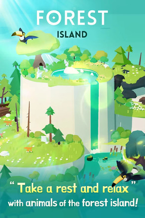 森林小岛：与自然一起享受的放置型治愈游戏截图1