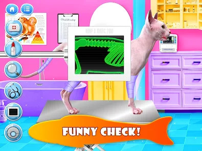 Cat Games: Pet Doctor Dentist截图4