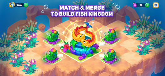 Sea Merge: Fish games in Ocean截图3