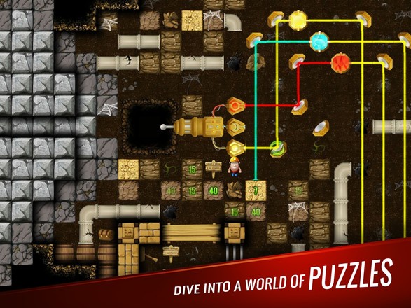 Diggy s Adventure: 逃離這個2D礦工迷宮拼圖截图8