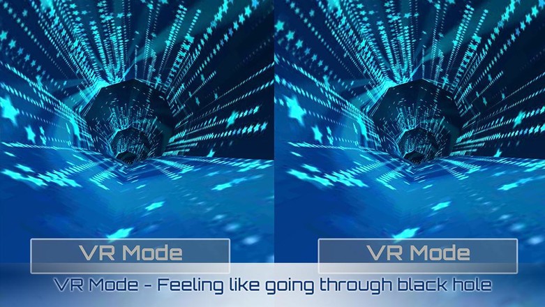 VR Tunnel Race Free (2 modes)截图2
