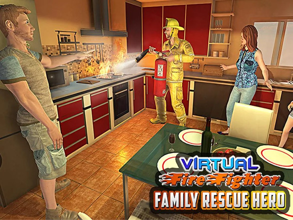 Virtual Firefighter: Family Rescue Hero截图7