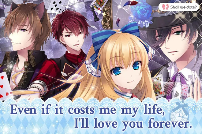 Lost Alice in Wonderland Shall we date otome games截图3