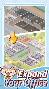 Office Cat: Idle Tycoon Game截图2