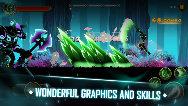 Stickman Shadow Fight Heroes : Legends Stick War截图3