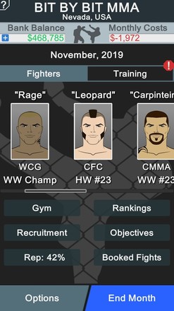 MMA Manager截图2