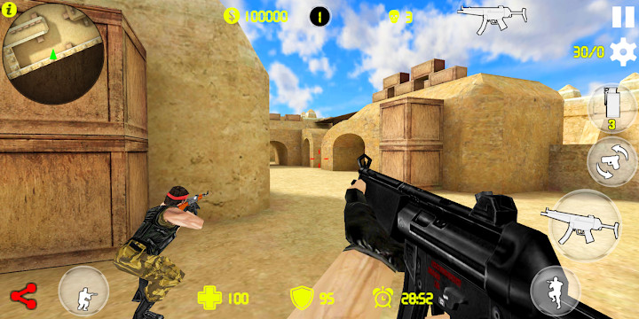 Gun Strike War : Free Shooting Game截图5