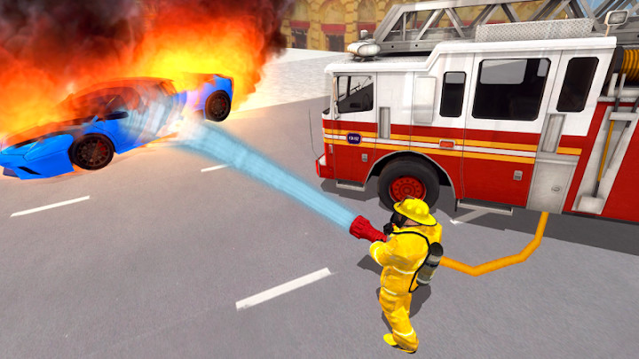 Fire Truck Driving Simulator截图6