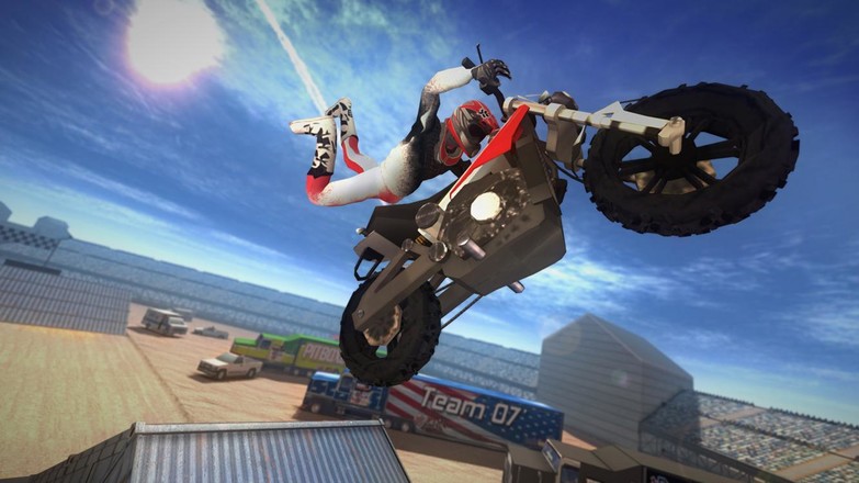 Daredevil Stunt Rider 3D截图3