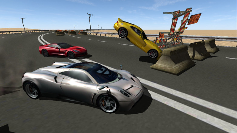 Highway Impossible 3D Race Pro截图1