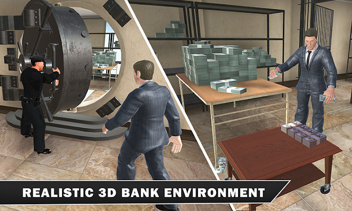 银行经理  现金 寄存器 ：3D 出纳员 模拟器截图2