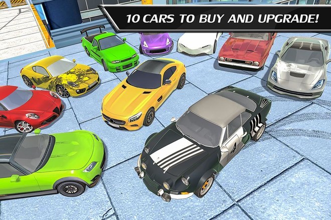 Car Driving Duels: Multiplayer Race截图4