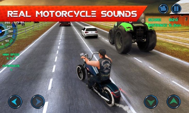Moto Traffic Race截图6