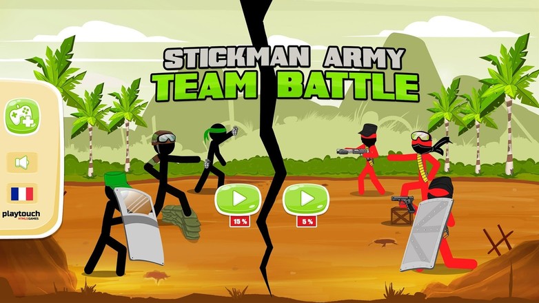 Stickman Army : Team Battle截图2