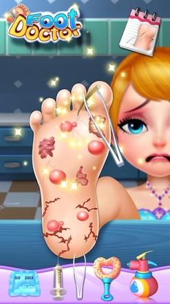趣味腳醫 – 兒童遊戲截图2