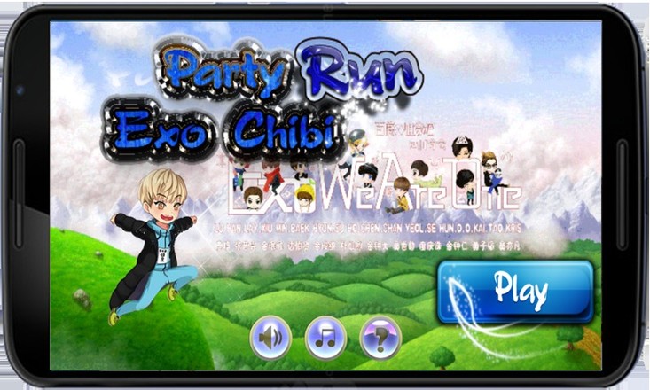 Party Run Exo Chibi截图2