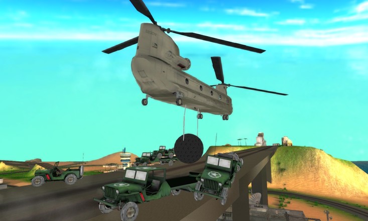 Helicopter Flight Simulator 3D截图2