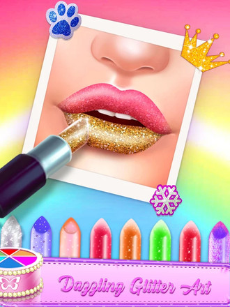 嘴唇艺术-完美口红化妆游戏截图3