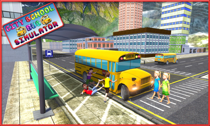 City School Bus Simulator 3D截图8