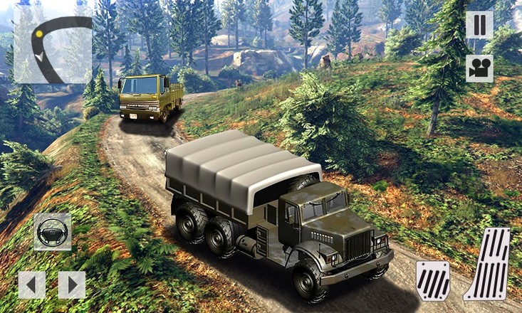 Army Truck Driver Off Road截图3