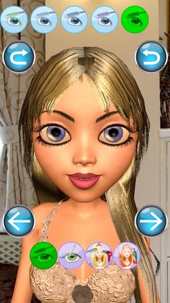 公主游戏：沙龙安吉拉3D: Beauty SPA Salon截图2
