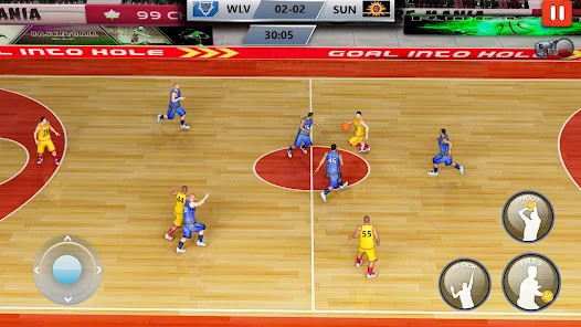 Basketball Games: Dunk & Hoops截图4