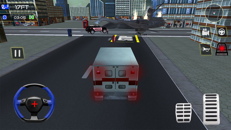 先锋救护车3d模拟（测试版）截图3