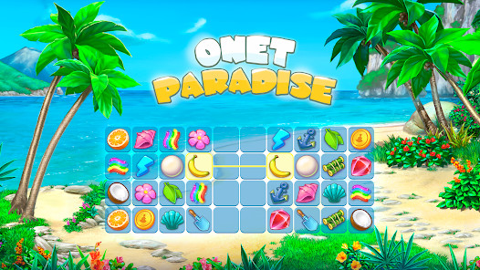 Onet Paradise: connect 2 tiles截图1