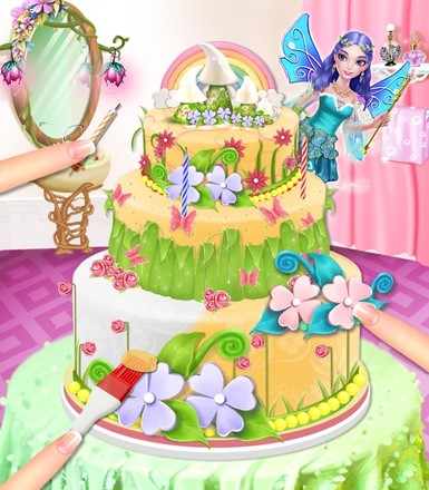 小仙子的生日派对 - 女生化妆换装游戏截图6