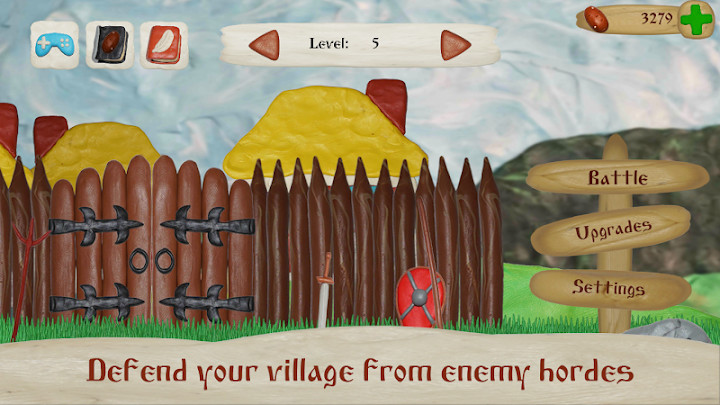 Potato war: Tower defense截图1