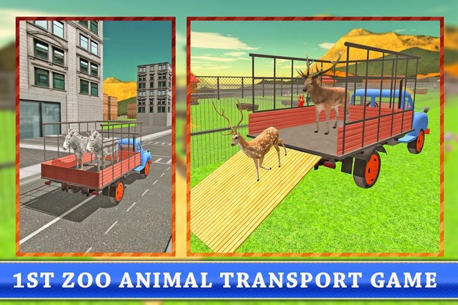 运输卡车：动物园里的动物截图8