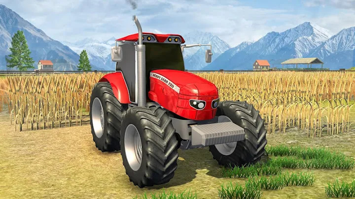 拖拉机模拟器-2020年拖拉机耕种游戏截图1